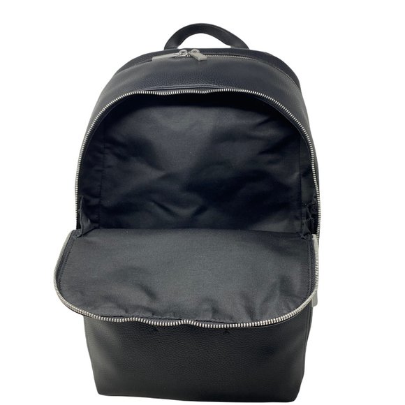 Calvin Klein 4640 0398 001 Men Business Casual Zip Black Backpack Fit 15" Laptop - Picture 6 of 10